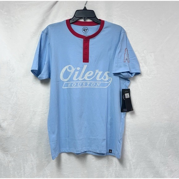 '47 Brand Other - Retro '47 Brand Houston Oilers T Shirt Men's Medium NWT Blue Graphic Print $48